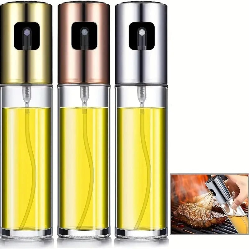 Glass Olive Oil Sprayer for Cooking - Reusable Mist Bottle